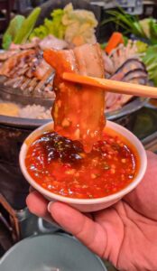 ซามูไรหมูกระทะ A&A แม่โจ้ หน้าตาอาหาร เครื่องดื่ม และของหวาน 3