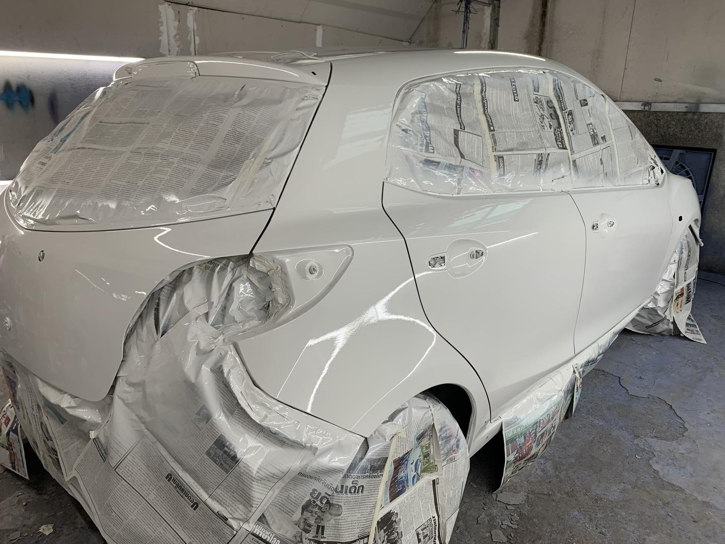 อู่ทำสีรถยนต์ Pc garage อู่ซ่อมสีรถ บางแค 6