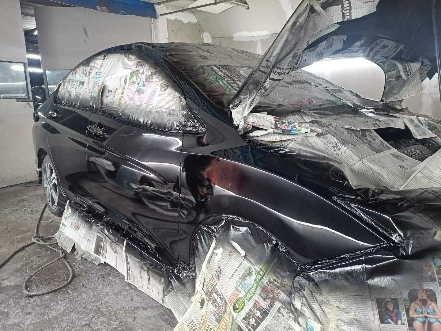 อู่ทำสีรถยนต์ Pc garage อู่เคลมประกัน บางแค 6