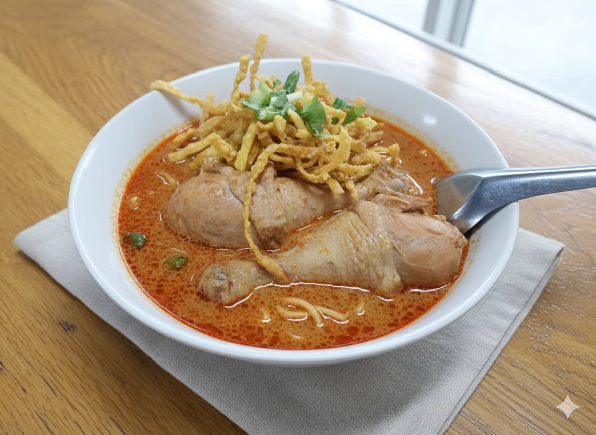 ข้าวซอยเฒ่าแก่เอก วัดพระแก้ว เชียงรายตอง ข้าวซอย เชียงราย 3