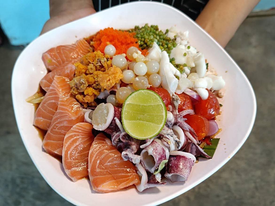 ยำทะเลพานิช ร้านยำ สมุทรสาคร 8