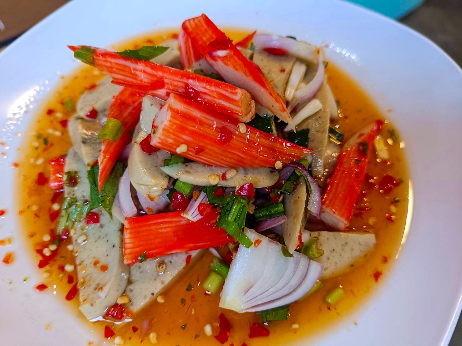 ยำทะเลพานิช ร้านยำ สมุทรสาคร 9