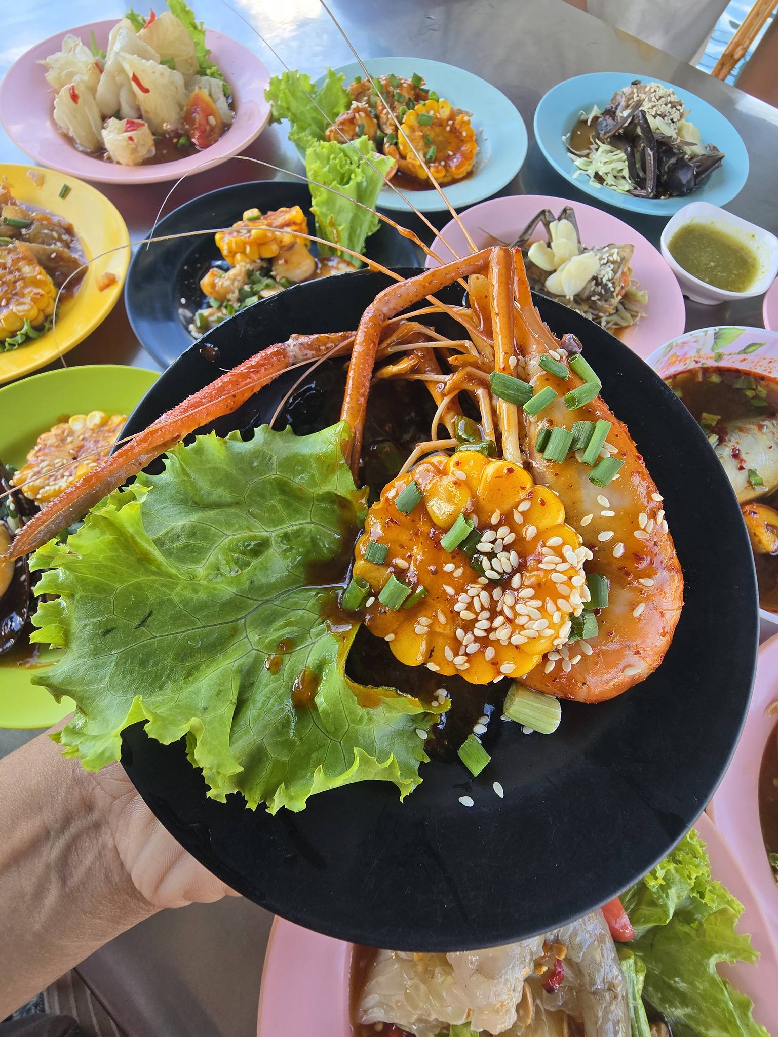 ยำริมบ่อ ร้านยำ สมุทรสาคร 6