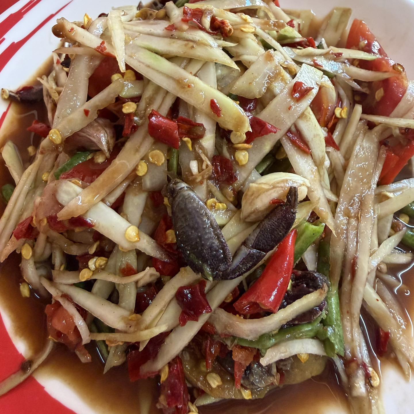 ร้านแซ่บ (มหาชัย) ร้านส้มตำ สมุทรสาคร 1