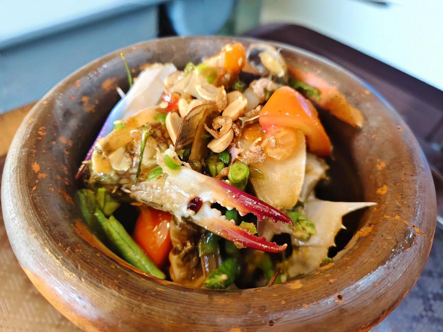 ส้มตำเฮาส์ ต้นตำรับยกครก ร้านส้มตำ เชียงใหม่ 4