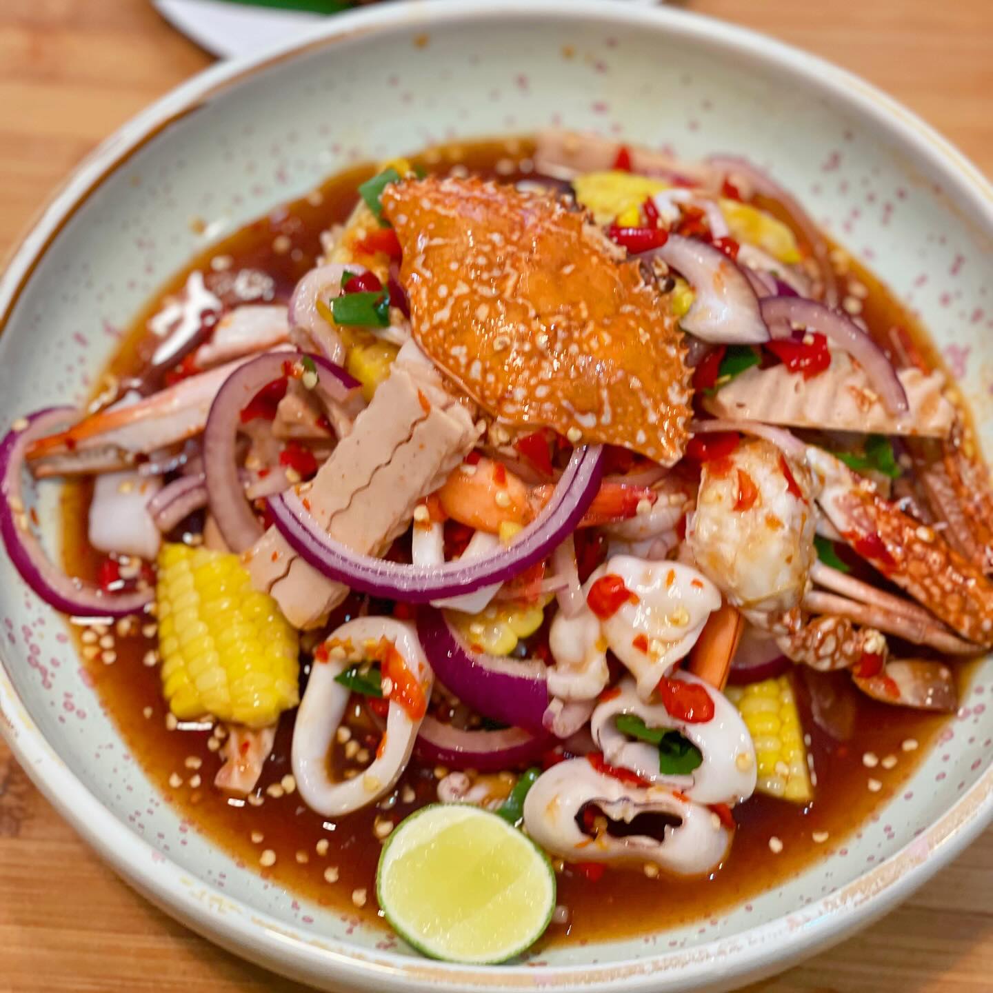 อร่อยตำ ยำแซ่บ ร้านยำ เชียงใหม่ 1