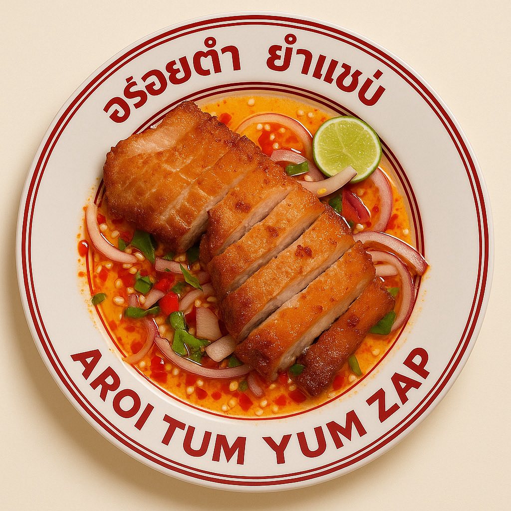 อร่อยตำ ยำแซ่บ ร้านยำ เชียงใหม่ 3