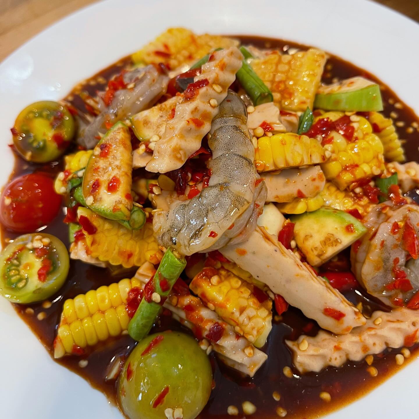 อร่อยตำ ยำแซ่บ ร้านยำ เชียงใหม่ 4