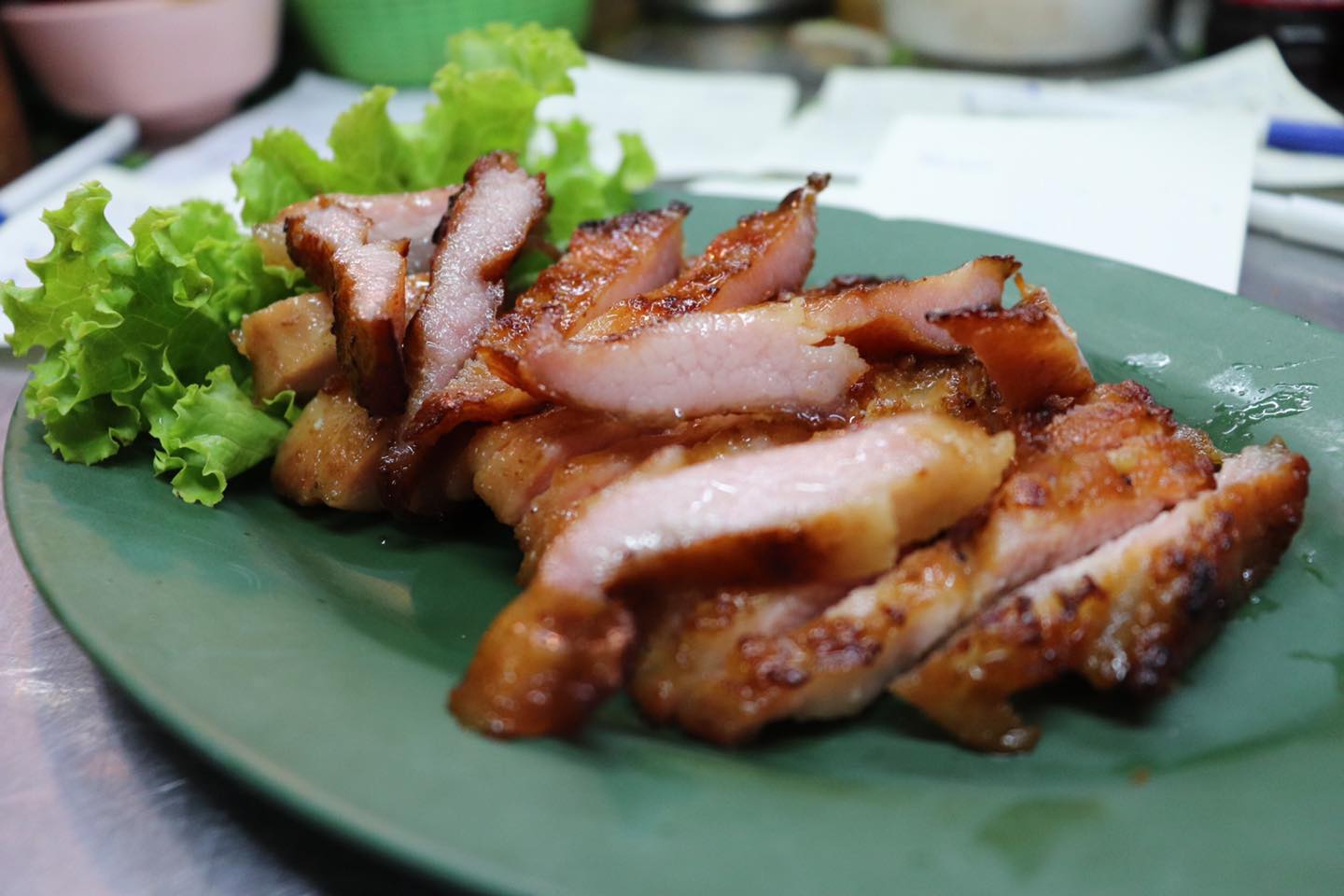 จุ่มลาดหญ้าหน้าสหกรณ์ ร้านอาหารอีสาน เจริญนคร 6