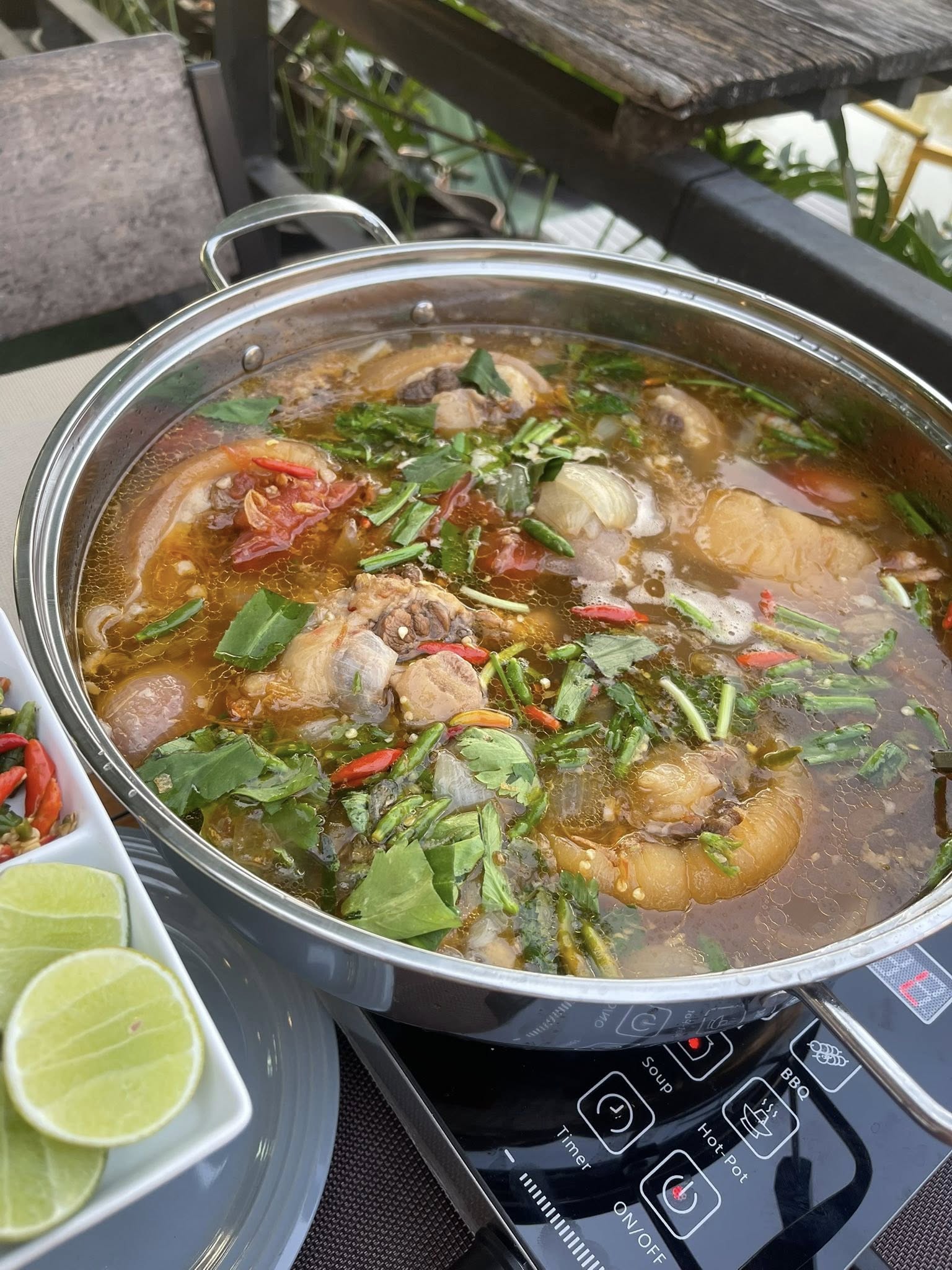 ชิดลมชมวิวริมน้ำ ราชพฤกษ์ ร้านอาหาร ท่าอิฐ 6