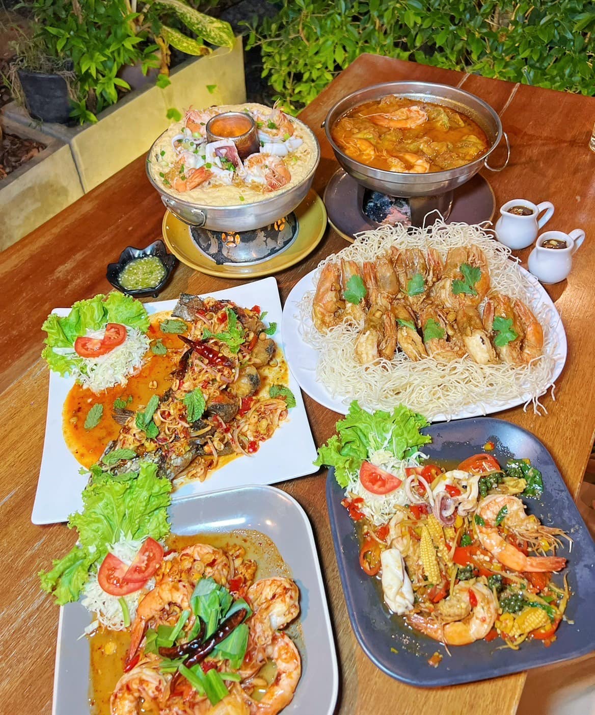 บ้านล้านข้าว คลองสาม ร้านอาหาร คลองหลวง 8