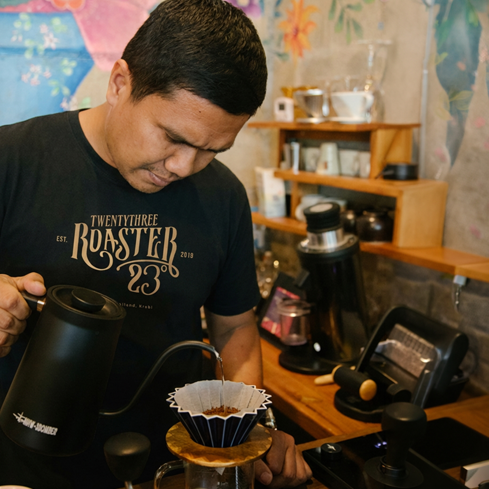 โรงคั่วกาแฟ23 Roasters Krabi Cafe ร้านกาแฟ อ่าวนาง 4