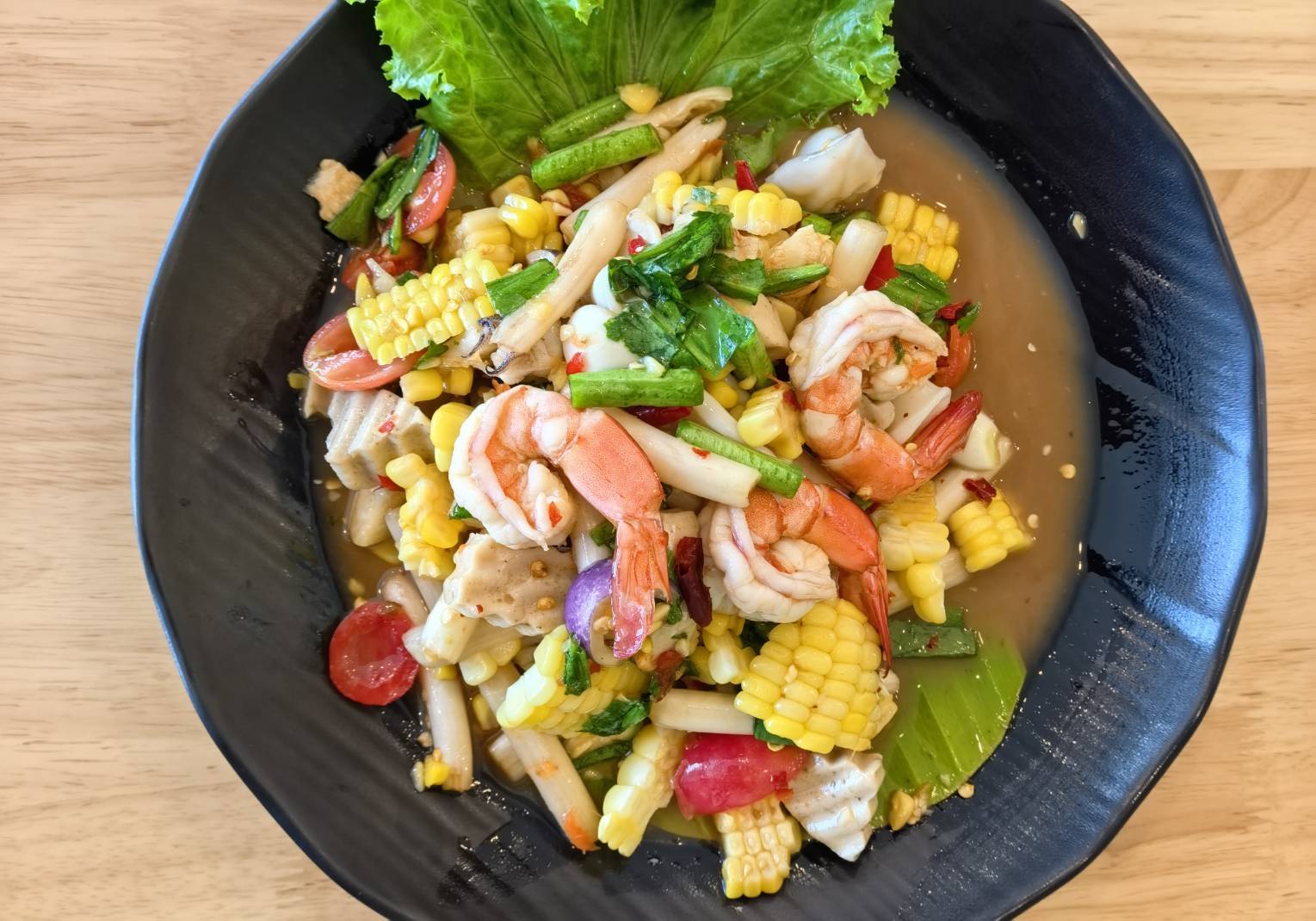 ไก่อบโอ่ง ลุงกด ร้านส้มตำ หลักสี่ 5