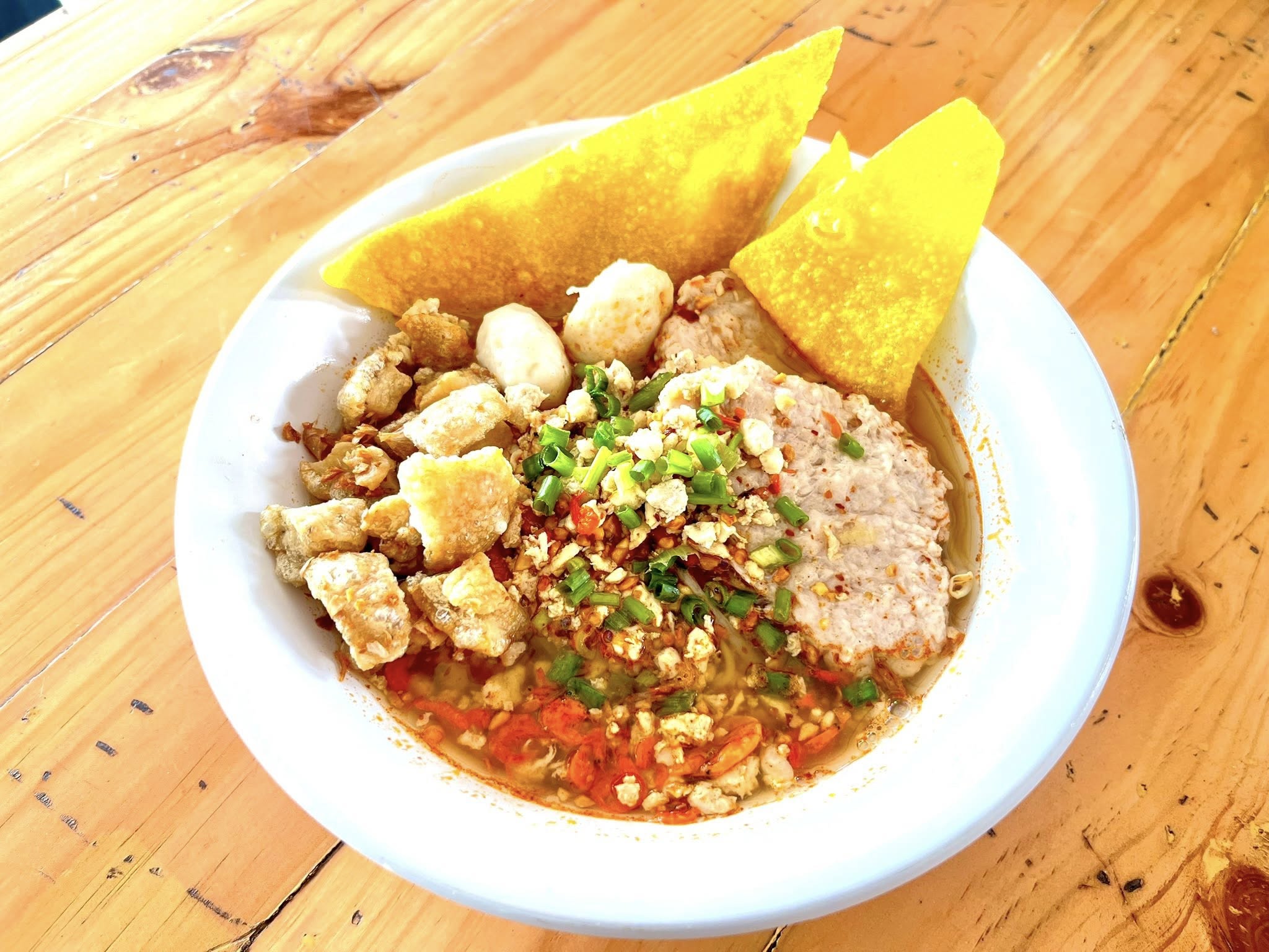 ก๋วยเตี๋ยวต้มยำโบราณเกี๊ยวเป้ง ร้านก๋วยเตี๋ยว ปทุมธานี 4