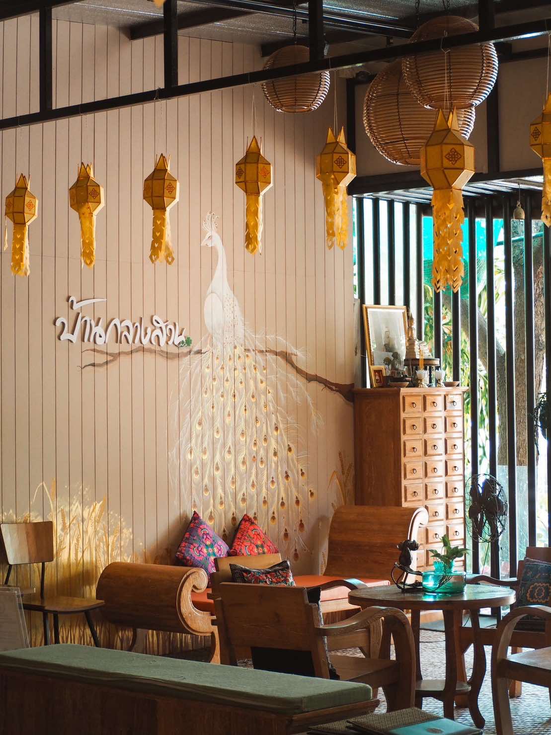 บ้านกลางสวน นวดเพื่อสุขภาพ thai massage chiangmai 1