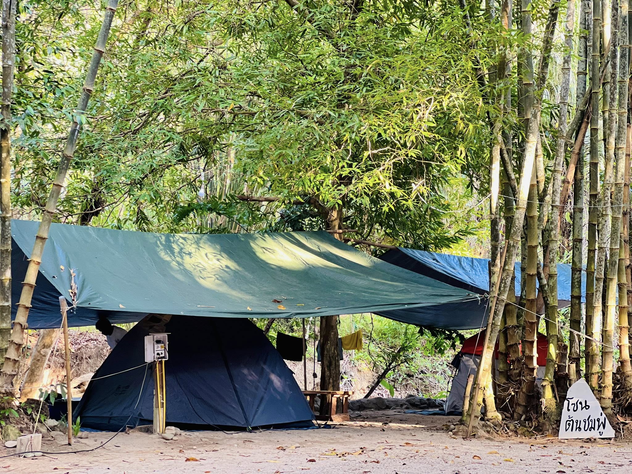 สวนหมากแคมป์ปิ้ง น้ำตกวังเคียงคู่ พังงา ลานกางเต็นท์ พังงา 8