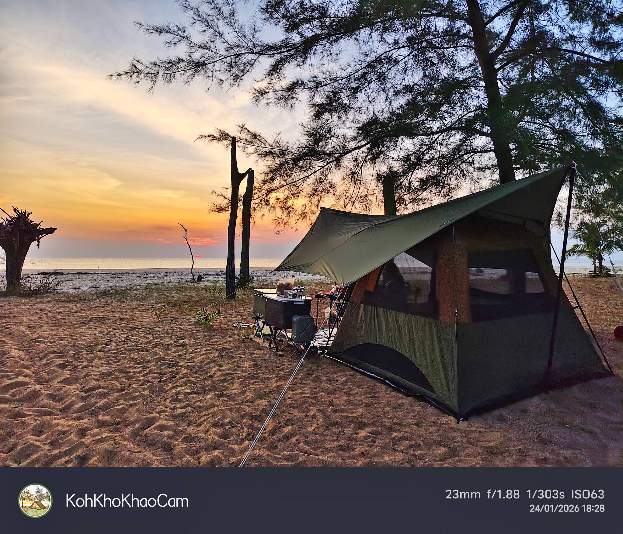 เกาะคอเขาแคมป์ปิ้ง Kohkhokhao Camping ลานกางเต็นท์ พังงา 2